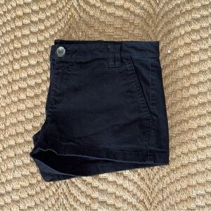 Express Size 4 Black Short Shorts 2” Inseam Casual Shorts Solid Black